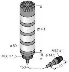 Kolumna sygnalizacyjna Turck TL50GRBYAQP 3088643 1 szt.