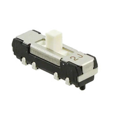 Przełącznik suwakowy, DP3T, SMD, 200 mA, Nidec Components