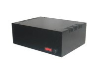 T83 Obudowa metalowa T-83 wymiary: 220 x 80 x 160 mm - czarna - wentylacja