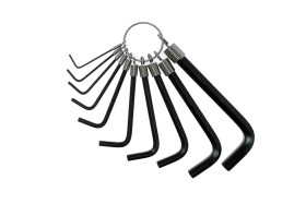 Zestaw kluczy imbusowych Jednostki brytyjskie Teng Tools L 10 szt.