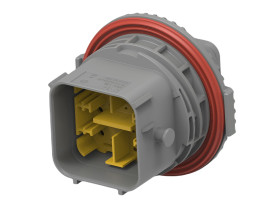Złącze samochodowe 36-pinowe TE Connectivity 7-rzędowe 25A DEUTSCH NTSEAL Montaż na kablu B 36POSHYBRIDPIN HSG
