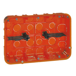 Puszki elektroinstalacyjne, seria: 080126, l. ścieżek: 2, materiał: Plastik, typ montażu: Ścienny, 213 x 142mm