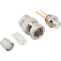 Złącze RF Montaż na kablu Wtyk typ złącza Złącze Twinax Połączenie zagniatane