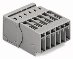 Wtyk X-COM 5-biegunowy szary raster 5mm 769-605/ /50szt./