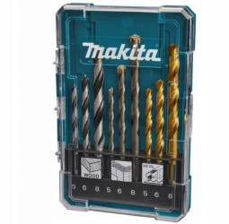 Zestaw wierteł 9szt. do betonu, drewna i metalu D-71962