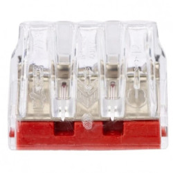 Szybkozłączka 3x 2,5-6,0mm2 uniwersalna (na drut / na linkę) 400V/41A ORYGINALNA woreczek 10szt. 773-173
