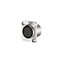 Gniazdo mikrofonowe XLR ROXTONE RX3FD-NT Montażowe, na panel