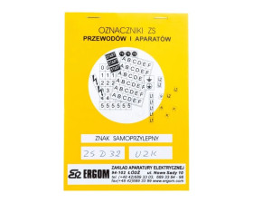 Znaki samoprzylepne ZS D32/UZK E04ZP-02030406200