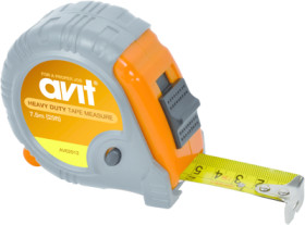 Rolling tape measure, 7.5 m, steel, 368 g, AV02012