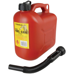 Silverhook CAN1 Leaded Petrol Can &amp; Spout Red 5 litre