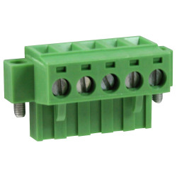 Camblock Plus CTBP9208/5FL 5.08mm Pluggable Female Horizontal Flanged T/Block 5p