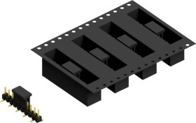 Fischer Elektronik 10168156 Listwa kołkowa, męska, standardowa 250 szt.