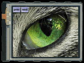 EA EDIPTFT32-A Intelligent TFT graphic display 3.2"