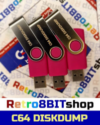 Retro8BITShop Commodore 64 Disk Dump USB Stick 8GB