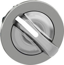 Schneider Electric ZB4FK1413 ZB4FK1413 Element czołowy przełącznika wyboru resetowalny (Ø) 30.5 mm chrom, biały 1 szt.