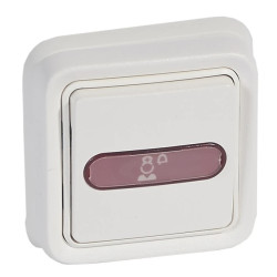 Przycisk przywoławczy wodoodporny IP55 biały 078249