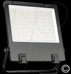 230089GRL LED floodlight, 300 W, 30,400 - 45,600 lm, 3000-5000 K, black, I
