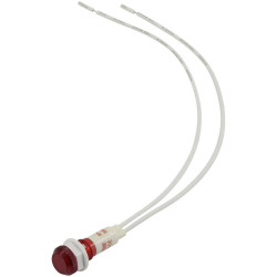 TRU COMPONENTS TC-6648780 Standard indicator light with bulb Red 1 pc Signal