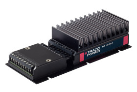 Przetwornica DC-DC, 150W, Uwe 18 75 V DC, Uwy 24V dc, Iwy 6.3A Tak, TRACOPOWER Nie