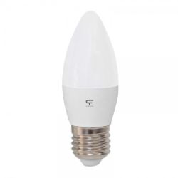 LAMPA LED 5W E27 3000K CIEPLA BIALA