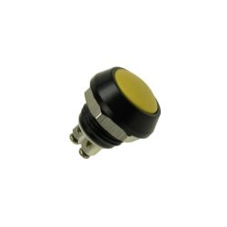 Przełącznik przycisk GQ12B-10-A-Y OFF-(ON) żółty