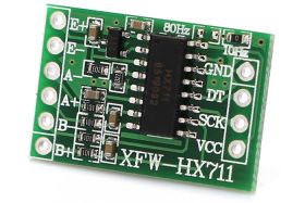 HX711 - wzmacniacz do belki tensometrycznej - waga DIY