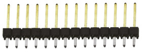 Złącze szpilkowe 14-pinowe TSW raster: 2.54 mm Prosty 1-rzędowe Samtec Otwór przelotowy 550 V Bez osłony