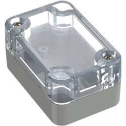 ABS/PC enclosure, (L x W x H) 60 x 40 x 30 mm, light gray (RAL 7035), IP66/IP68, BYB-3-90H0260