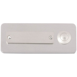 Heidemann 70121 Bell Panel Stainless Steel 24V 1A with Nameplate