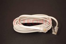 SZNUR TELEFONICZNY 3M BIAŁY