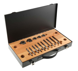 Zestaw gwintownika i narzynki elementy 14 rozmiar gwintownika 1/2 w UNC RS PRO HSS