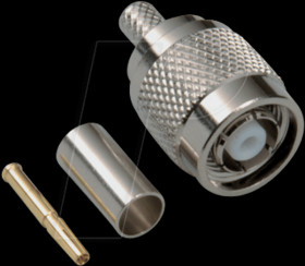 0419412 TNC reverse plug, crimp type