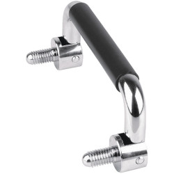 Mentor 3286.1003 Chromium Plated Brass Collapsible Handle - 100mm Plastic Coated