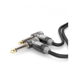 Sommer Cable HBA-6A-0090 Jack Audio Cable Black 0.90 m 1x Mono 6.3mm Jack Plug