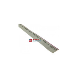 Przewód wstążkowy 10-żył (10cm) AWG28-10 r-1,00mm kabel szary