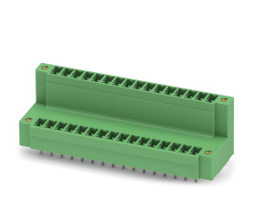 Wtykowy blok zaciskowy, seria: MCDV 1.5/16-GF-3.81 16 -pinowe raster 3.81 mm 2-rzędowe Phoenix Contact