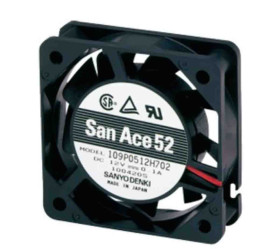 Wentylator osiowy 24 V DC DC 52 x 52 x 15mm 2.64W 13.24cfm 36dB(A) 110mA