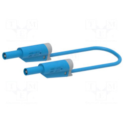 PJP 2712-IEC-25B 25cm Blue Stack Safety Lead