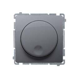 Regulator 1–10 V Simon Basic srebrny mat 6A