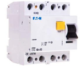 Wyłącznik różnicowoprądowy 4P 40A 0,3A typ AC CFI6 40/4/03 235786