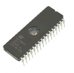 Pamięć EPROM 27C4001 (zam. 27C040) DIL32 (UV) ST 100ns