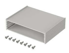 Bopla F 1028-80 (97114080) - profil aluminiowy półotwarty (105 x 28 x 80 mm)