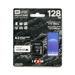 Karta pamięci Goodram IR-M2AA microSD 128GB 170MB/s UHS-I klasa U3 z adapterem