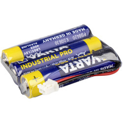 Varta 146202 AAA Battery 4.5V with Plug Replaces Safe-O-Tronic 38400200