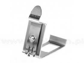 Mocowanie dla 1 gniazda keystone na szynę DIN (TS35)