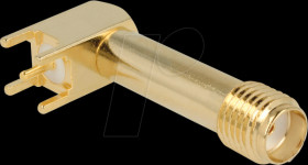 65845 SMA jack 90° PCB