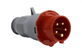 Wtyczka siłowa - zwrotnica faz 16A 5p IP44 /FE/