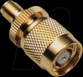 0419418 TNC reverse plug to SMA socket adapter