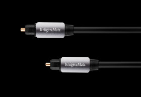 1.5m S/PDIF Toslink Optical Cable - Kruger&Matz