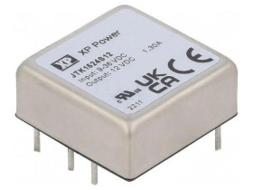 Przetwornica DC/DC 15W 9-36VDC / 12VDC 1,3A JTK1524S12